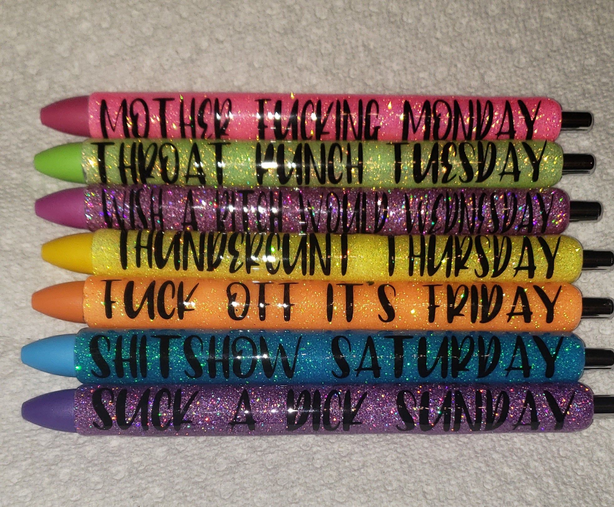 Weekday Glitter Pens