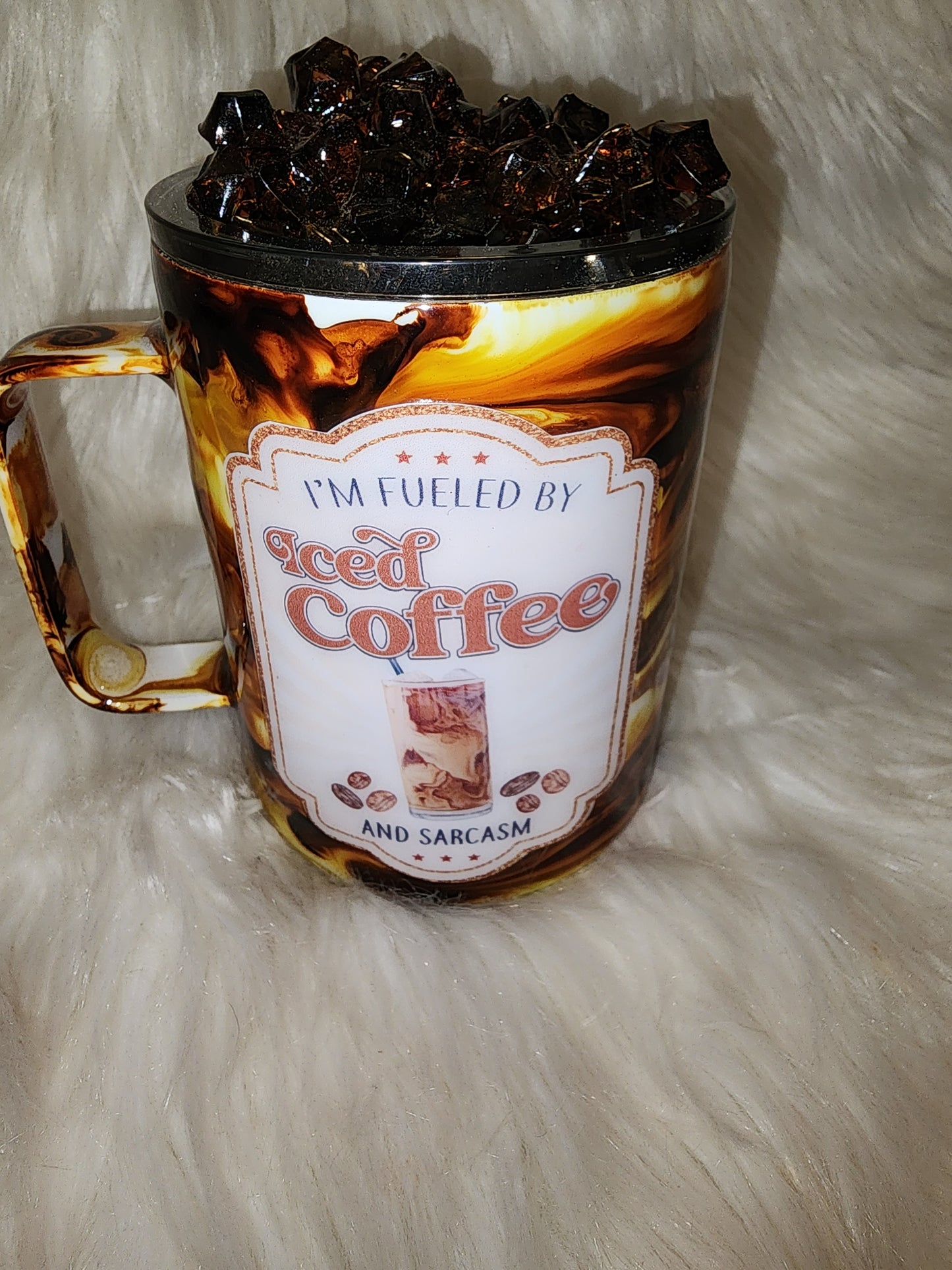 Iced coffee