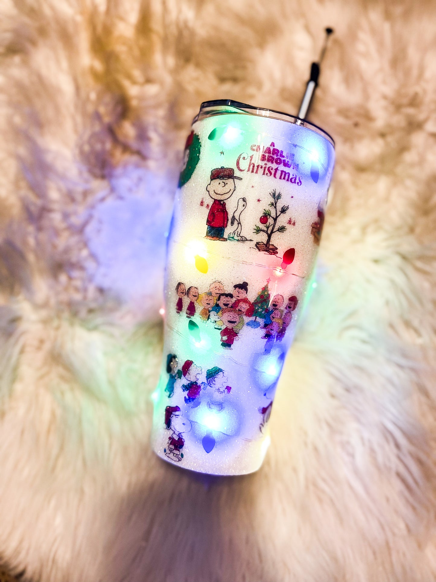 CHARLIE BROWN LIGHT UP TUMBLER