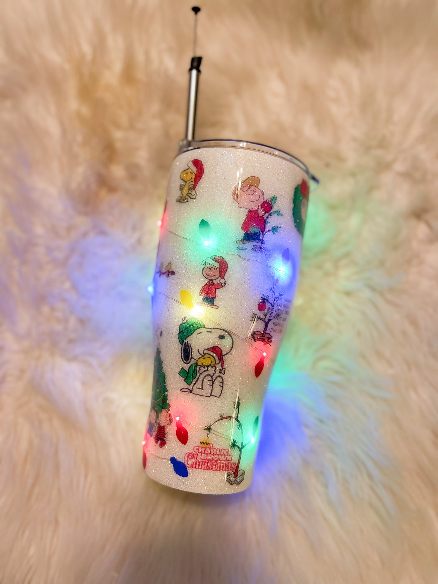CHARLIE BROWN LIGHT UP TUMBLER