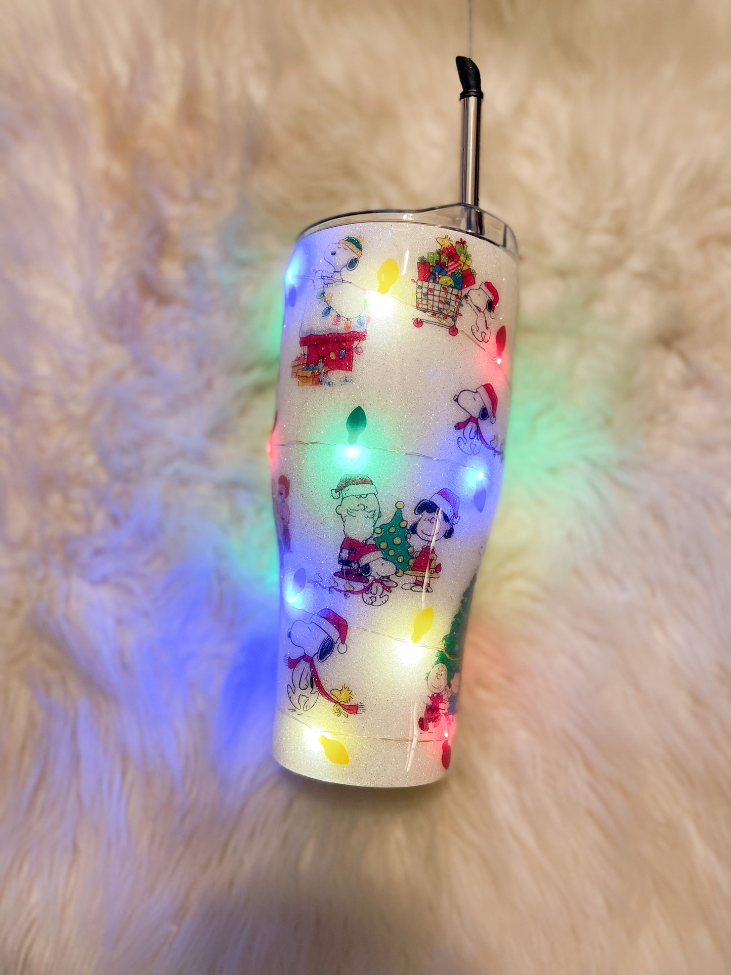CHARLIE BROWN LIGHT UP TUMBLER