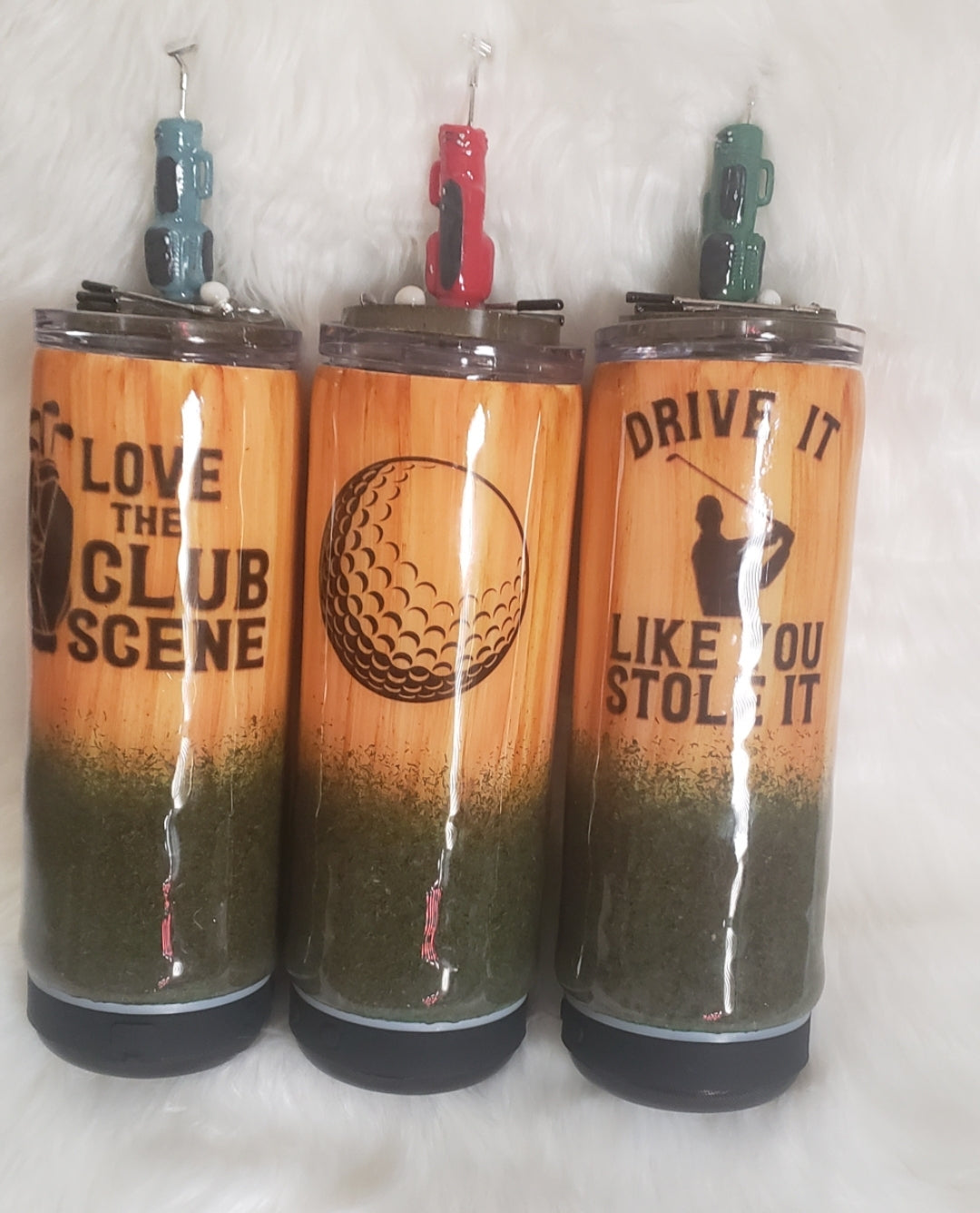 Golf speaker tumbler