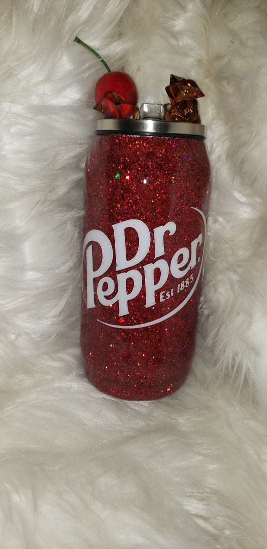 Dr. Pepper soda can