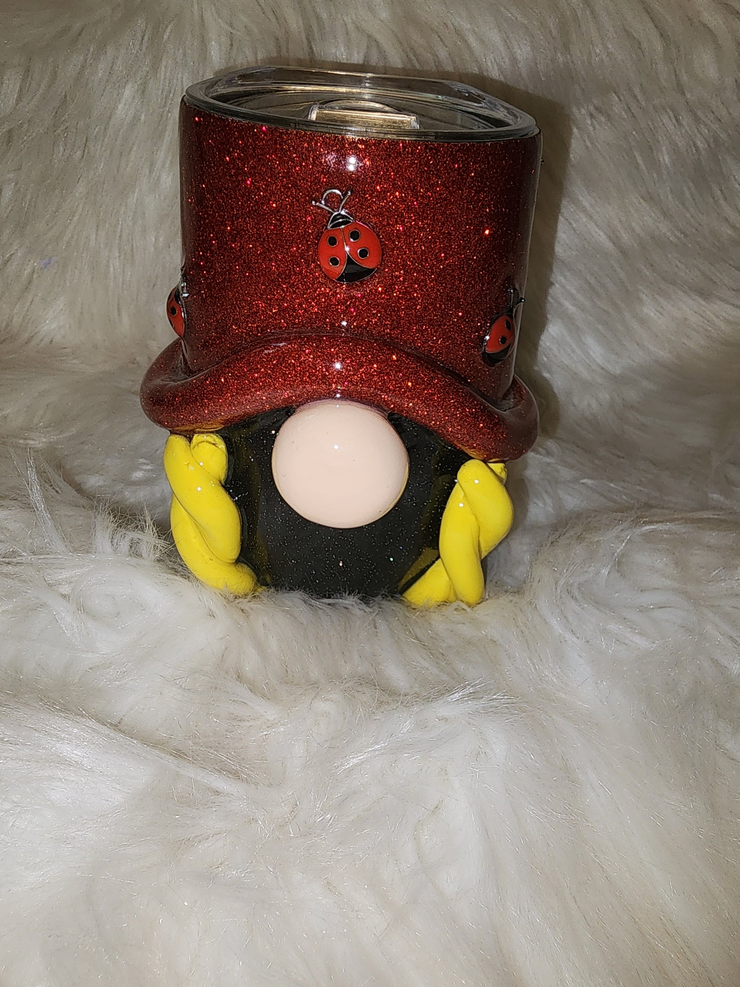 Lady bug gnome