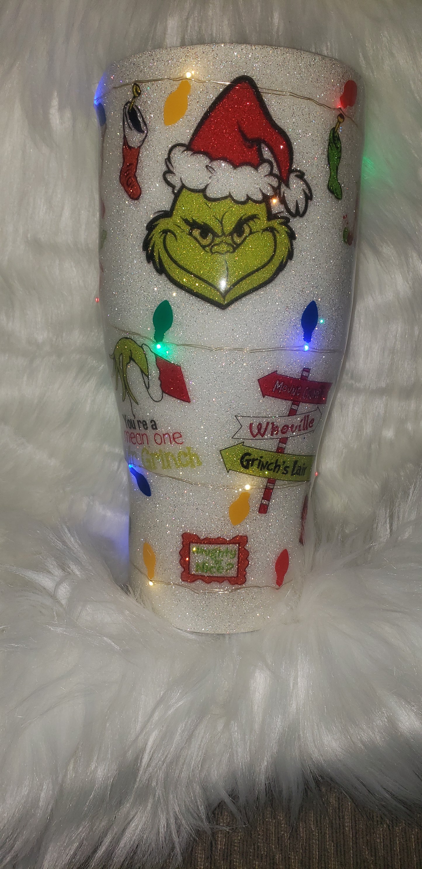 Grinch light up